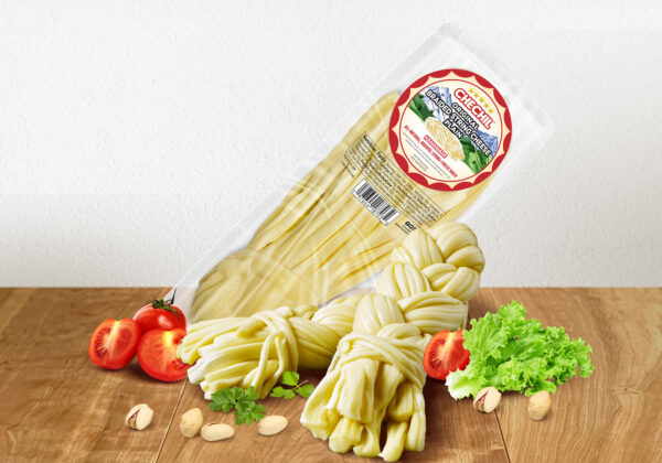 Chechil™ Plain, Braided, String-Cheese Wine Snack (2 Pack)